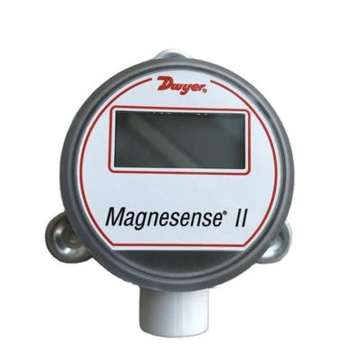 Transmisor de presión diferencial Dwyer Magnesense MS-111 con señales de salida dobles configurables en campo y un gabinete NEMA 4X resistente