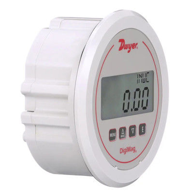 Dwyer DM-1000 DigiMag Medidor de presión diferencial digital con una precisión de ± 1%, material de acero inoxidable y 1/8 conexión NPT