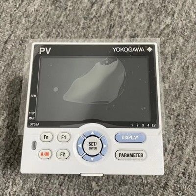 UT35A Controlador de temperatura digital con LCD a color de 14 segmentos, control de secuencia de escaleras y comunicación Ethernet