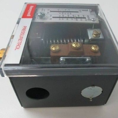 Honeywell Auto Recycle Pressuretrol con rango de presión de 10-150 psi SPDT interruptor de acción rápida y diafragma de acero inoxidable