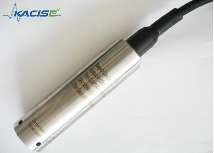 Sensor de presión sumergible y transmisor de nivel GXWPS400 con precisión ± 0,5% F.S, núcleo lleno de aceite de silicio de difusión y protección IP68
