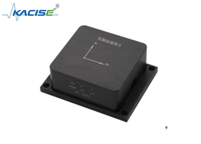 Rango de temperatura Módulo de sensores del acelerómetro biaxial Rendimiento de vibración con un rango de ±10 g