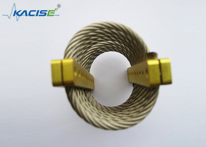 Tipo T aislador de cuerda de alambre de aluminio y acero inoxidable de agujero prensado industrial con rango de carga de 3.5-2000KG y frecuencia natural de 7Hz-15Hz