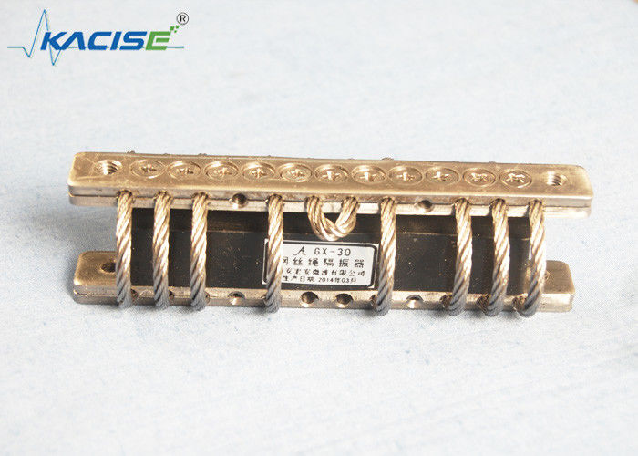 Tipo T aislador de cuerda de alambre de aluminio y acero inoxidable de agujero prensado industrial con rango de carga de 3.5-2000KG y frecuencia natural de 7Hz-15Hz