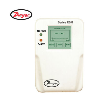 Monitor de sala de precisión AegisPress con una precisión de ±0,5% FS y señal de salida seleccionable para salas de aislamiento hospitalarias