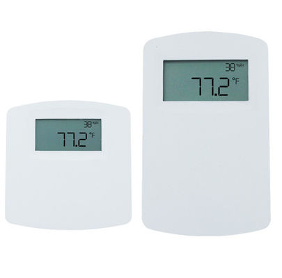 Dwyer AtmosphereGuard RHP Transmittor de humedad/temperatura con detección de parámetros duales, amplio rango de entrada de energía y pantalla LCD fácil de usar