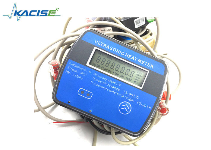 Medidor BTU de ultrasonido inalámbrico con comunicación LoRa/GPRS, precisión de clase 2 y protección IP67/IP68 para uso residencial y comercial