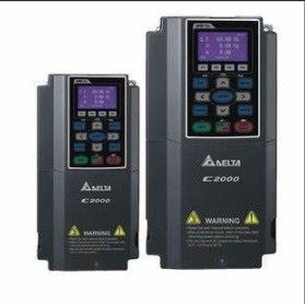 Delta VFD110C43A Dispositivo de frecuencia variable con control orientado al campo integrado PLC y teclado HMI LCD grande