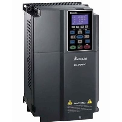Delta VFD110C43A Dispositivo de frecuencia variable con control orientado al campo integrado PLC y teclado HMI LCD grande