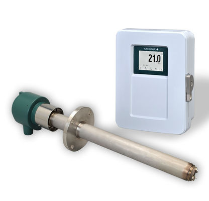 Analizador de oxígeno de zirconio Yokogawa Zr22g con señal de salida de 4-20MA y rango de medición de O2 de 0,01 a 100% vol para análisis de oxígeno y humedad de doble funcionalidad