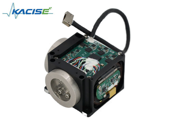 Giroscopio de fibra óptica de tres ejes KSGYR312F con un sesgo ≤ 0,1°/h, dimensiones de 71,5 × 68 × 45 mm y disipación de energía < 4W