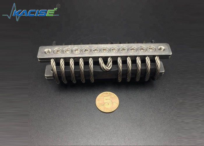 Aislador de vibración de cable de resistencia a golpes 100G con construcción de aluminio y acero inoxidable certificado ISO9001:2008
