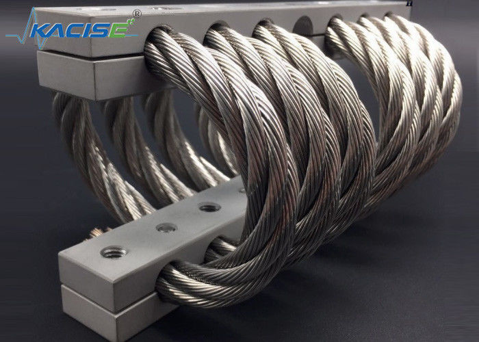 Aislador de vibraciones de cable de acero inoxidable con certificación Kacise ISO9001 para absorción de impactos de maquinaria industrial duradera