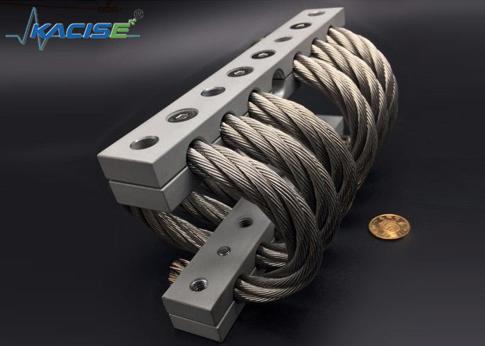 Aislador de vibraciones de cable de acero inoxidable con certificación Kacise ISO9001 para absorción de impactos de maquinaria industrial duradera