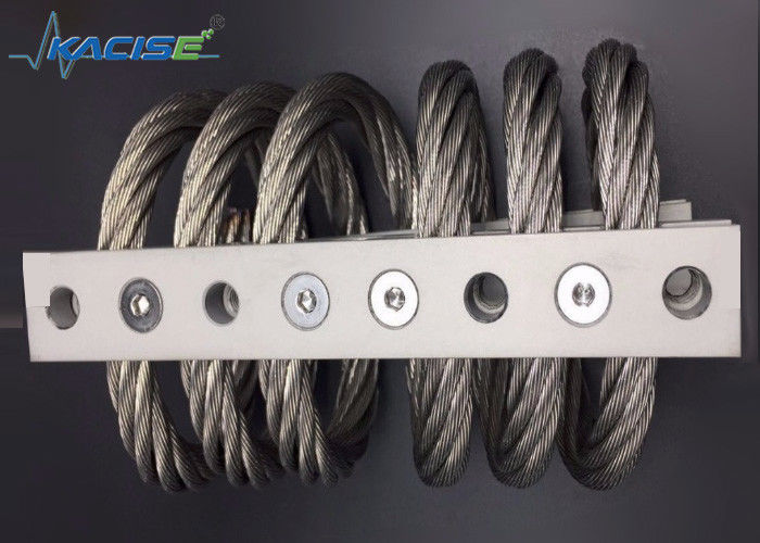 Aislador de vibraciones de cable de acero inoxidable con certificación Kacise ISO9001 para absorción de impactos de maquinaria industrial duradera