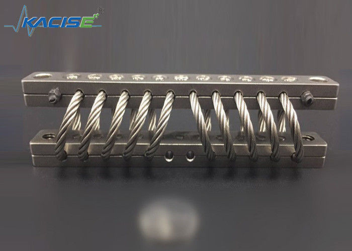 Aisladores industriales de la cuerda de alambre que humedecen/material del acero inoxidable superficie/304 de la madera contrachapada y de la aleación de aluminio 6061-T6