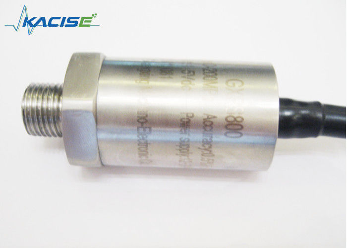 Transmisor de presión de precisión ±0,1% de la serie GXPS800 con cable impermeable para temperaturas de funcionamiento de -50°C a 150°C