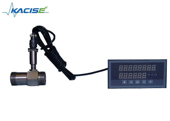 Medidor de flujo de turbina industrial con protección IP65/IP68, material de acero inoxidable/SS316L/316 y precisión del 0,5%