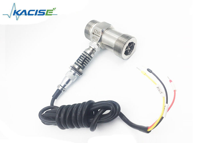 Medidor de flujo de turbina industrial con protección IP65/IP68, material de acero inoxidable/SS316L/316 y precisión del 0,5%