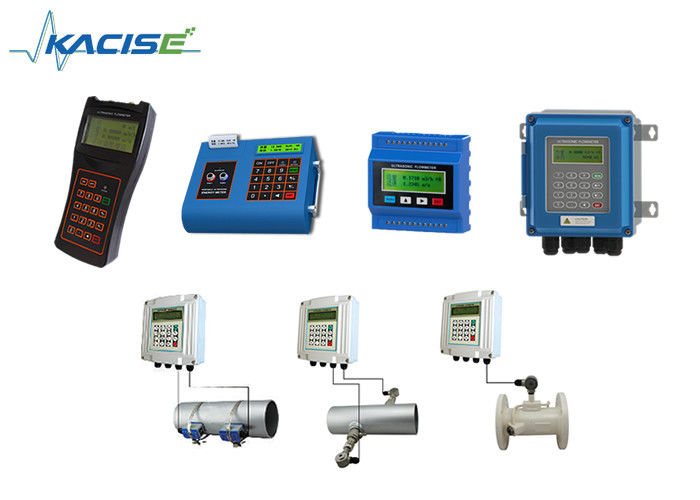 Medidor de flujo ultrasónico digital de área variable para medición de líquidos con diámetro de tubo DN15 ~ 6000mm y comunicación Modbus RS485