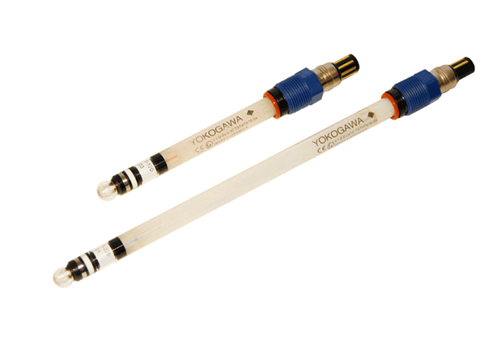 Sensor de pH SC25V con sensor de temperatura incorporado de tierra líquida de titanio externo y certificación para áreas peligrosas