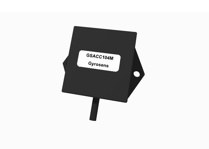 Acelerómetro MEMS GSACC104M con rango de ±100 g, polarización de 12±0.1 mA y no linealidad ≤ 1% Fs para la medición de aceleración lineal