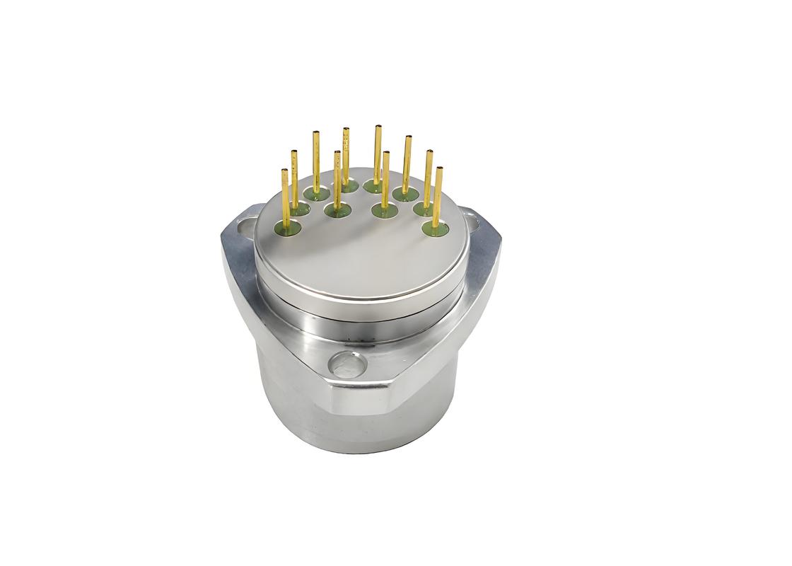 Sensor acelerómetro flexible de cuarzo con amplio rango de resistencia de carga, bridas de montaje de precisión triangular y estabilidad de polarización ≤100μg