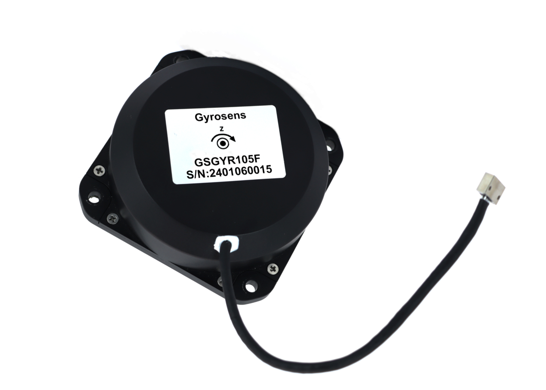 GSGYR105F Giroscopio de fibra óptica con rango dinámico de ± 500°/s Tiempo de inicio de 3 s y disipación de energía < 4 W