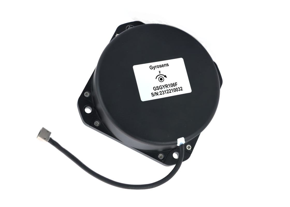 GSGYR106F Giroscopio de fibra óptica de eje único con detección digital de bucle cerrado, arranque instantáneo y bajo sesgo para medición de velocidad angular precisa