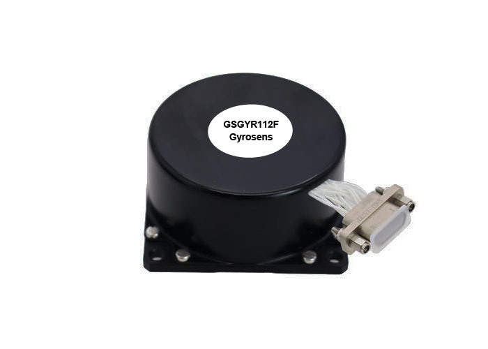 Giroscopio de fibra óptica de un solo eje GSGYR112F con tamaño de 60×60×30 mm, salida RS422 y tiempo de funcionamiento de 1 s