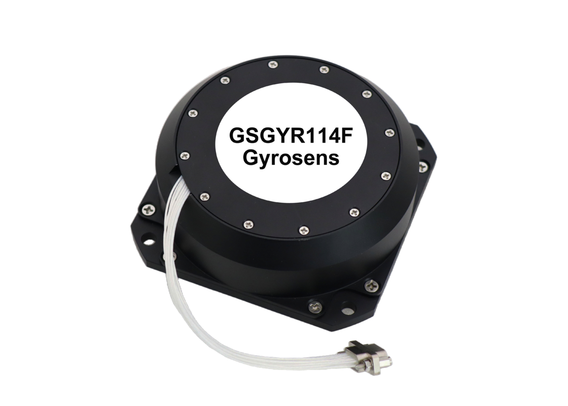 GSGYR114F Giroscopio de Fibra Óptica de Eje Único con Fuente de Alimentación Única de 5V RS422 Salida y Tamaño Compacto 98×98×35mm