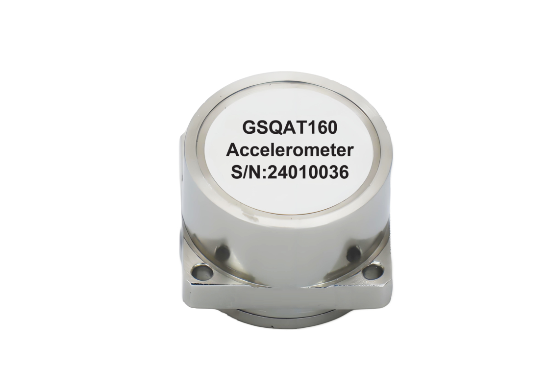 GSQAT160 Sensor de acelerómetro flexible de cuarzo con sesgo < 20 mg Factor de escala 2,75 mA/g ± 1,8% y repetibilidad de sesgo 1 mg