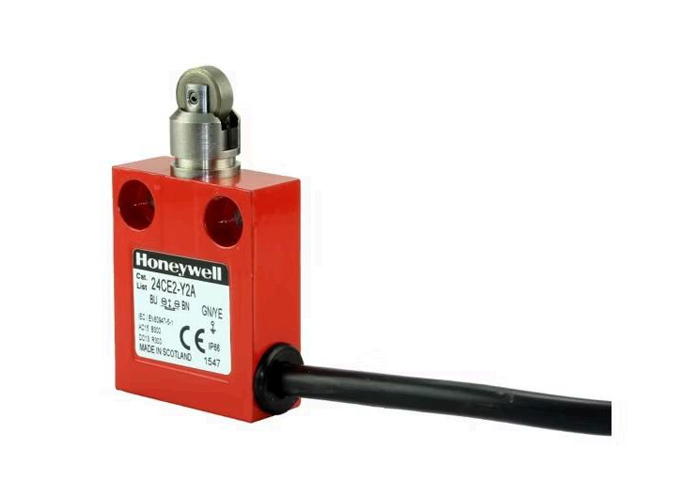 Interruptor de seguridad miniatura de la serie Honeywell 24CE con carcasa sellada IP66 Nivel de seguridad SIL3 y contactos de apertura positiva