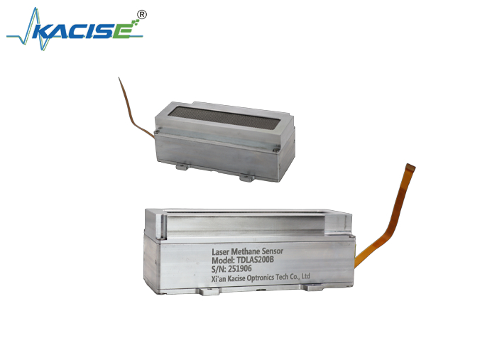 TDLAS200B Monitor de gas de metano de alta precisión con espectro de absorción láser y tiempo de respuesta rápido