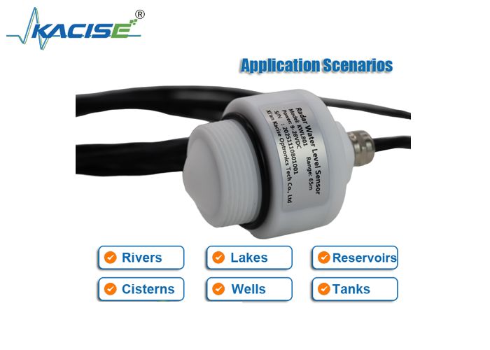 KWL801 Sensor de nivel de agua de radar sin contacto con rango de frecuencia de 76 GHz a 81 GHz 65m Rango de medición y precisión de ±1 mm