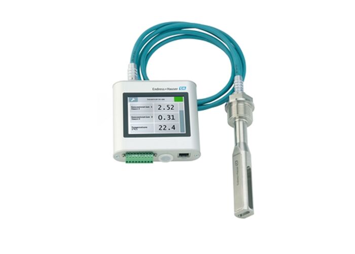 Teqwave I Contador de concentración ultrasónico con rango de 0 a 100 °C, presión máxima de 16 bar y pantalla táctil TFT a color