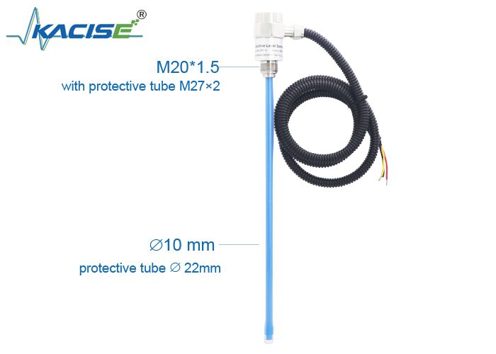 KSLV651-A Sensor de Nivel Compacto con Protección IP68, Sonda FEP y Medición Adaptativa