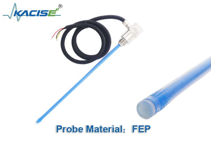 KSLV651-A Sensor de Nivel Compacto con Protección IP68, Sonda FEP y Medición Adaptativa
