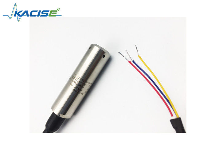 Sensor de presión sumergible de acero inoxidable con fuente de alimentación de 9-30 V y repuestos antibloqueo para monitoreo de nivel de líquido