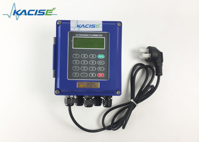 Medidor de flujo ultrasónico montado en la pared con RS485 MODBUS Soporte para tuberías DN15-DN6000