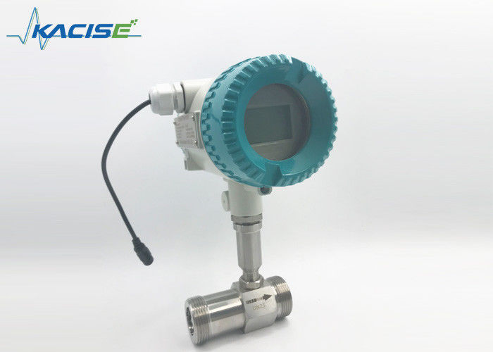 Medidor de flujo de la turbina de acero inoxidable LWGY-25 con salida de 4-20mA, presión de 1.6-6.3Mpa y protección IP65/IP68