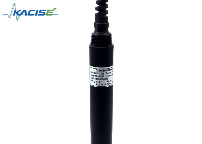 KWS-206 Sensor de gas de amoníaco de alta precisión con compensación de pH y temperatura y protocolo Modbus RS-485