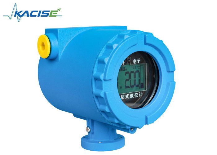 Medidor de nivel de fluido montado externamente con precisión de 10 mm y protección IP67 para tanques de almacenamiento de petróleo y gas