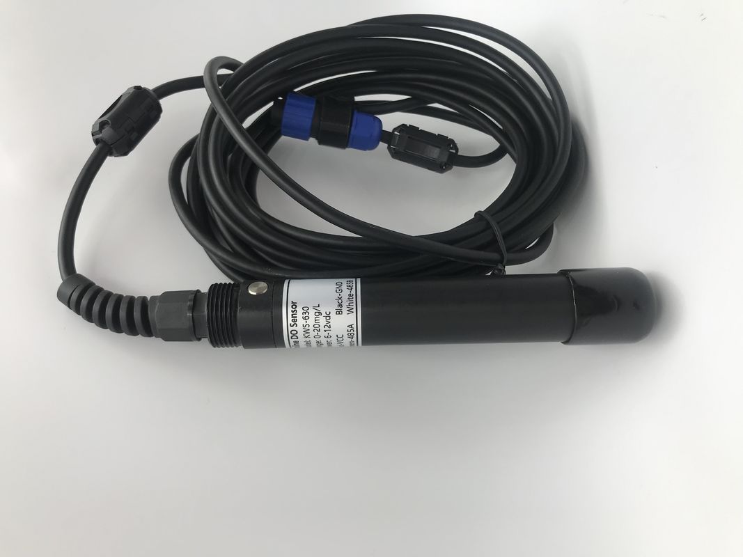 Sensor de oxígeno disuelto por fluorescencia con compensación automática de temperatura sin necesidad de electrolitos y salida RS485