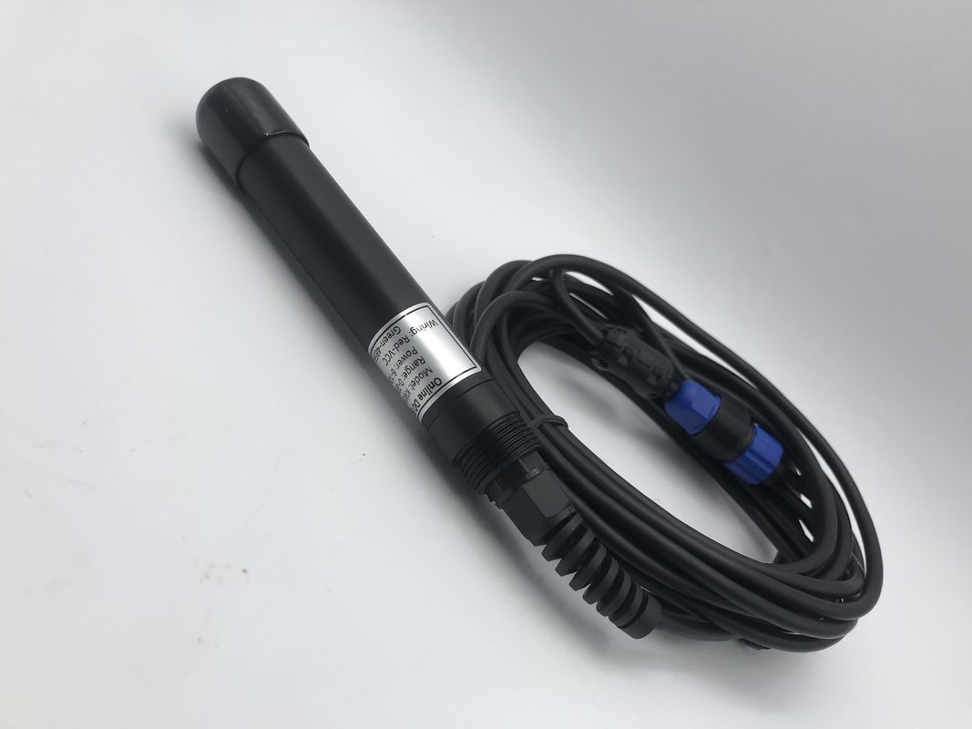 Sensor de oxígeno disuelto por fluorescencia con compensación automática de temperatura sin necesidad de electrolitos y salida RS485