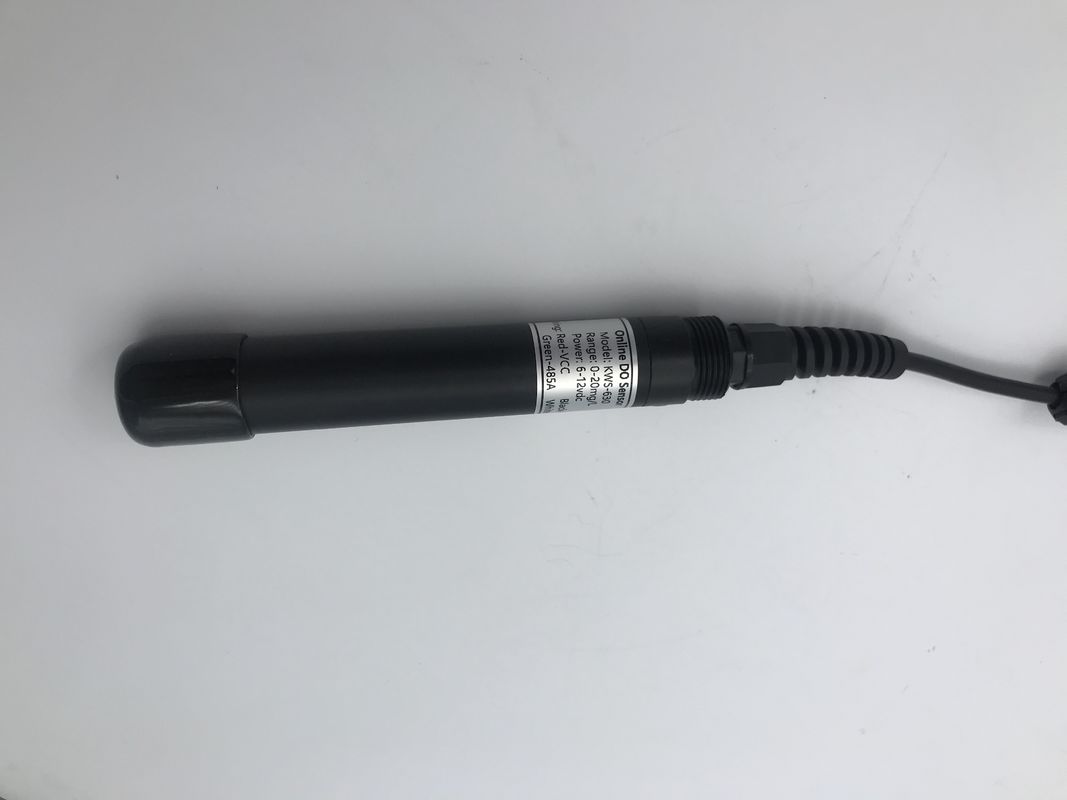 Sensor de oxígeno disuelto por fluorescencia con compensación automática de temperatura sin necesidad de electrolitos y salida RS485