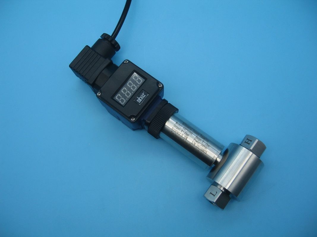 Sensor de presión diferencial de precisión GXPS500 para tratamiento de efluentes, protección contra inundaciones y riego, tiempo de respuesta 10 ms