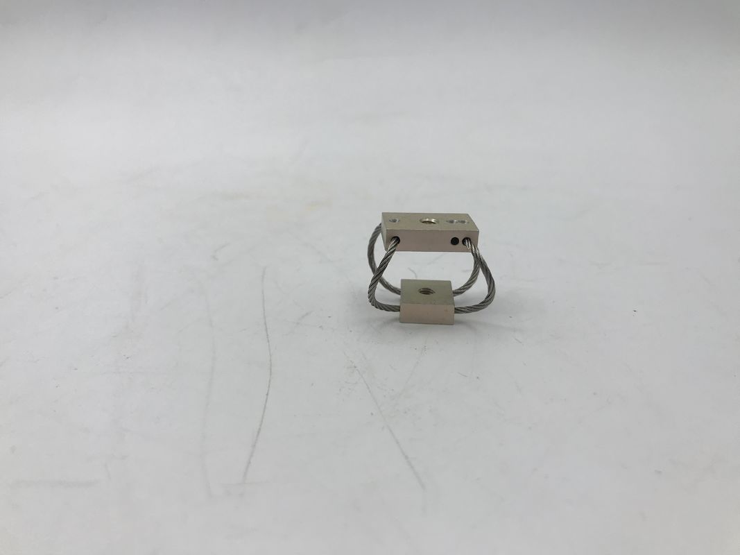 Aislador de vibración de cuerda de alambre de acero inoxidable de tamaño pequeño y ligero para maquinaria industrial