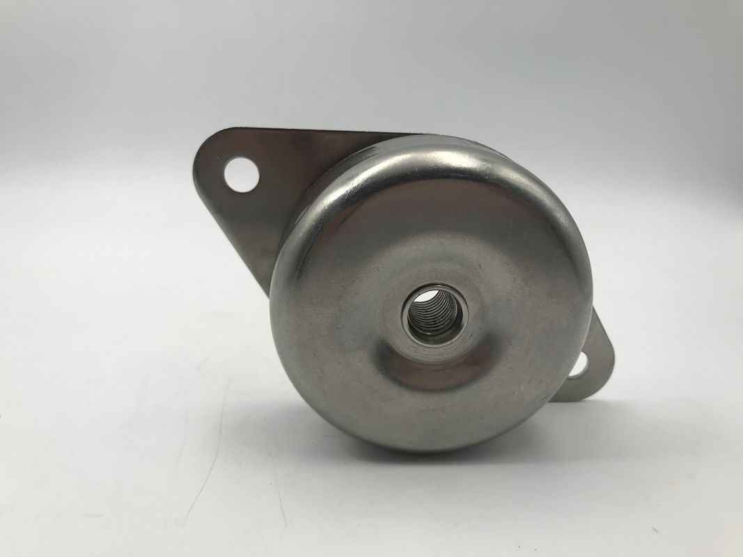 Aislador de vibración de cuerda de alambre de acero inoxidable a prueba de moho con par de resortes para una amplia frecuencia de trabajo
