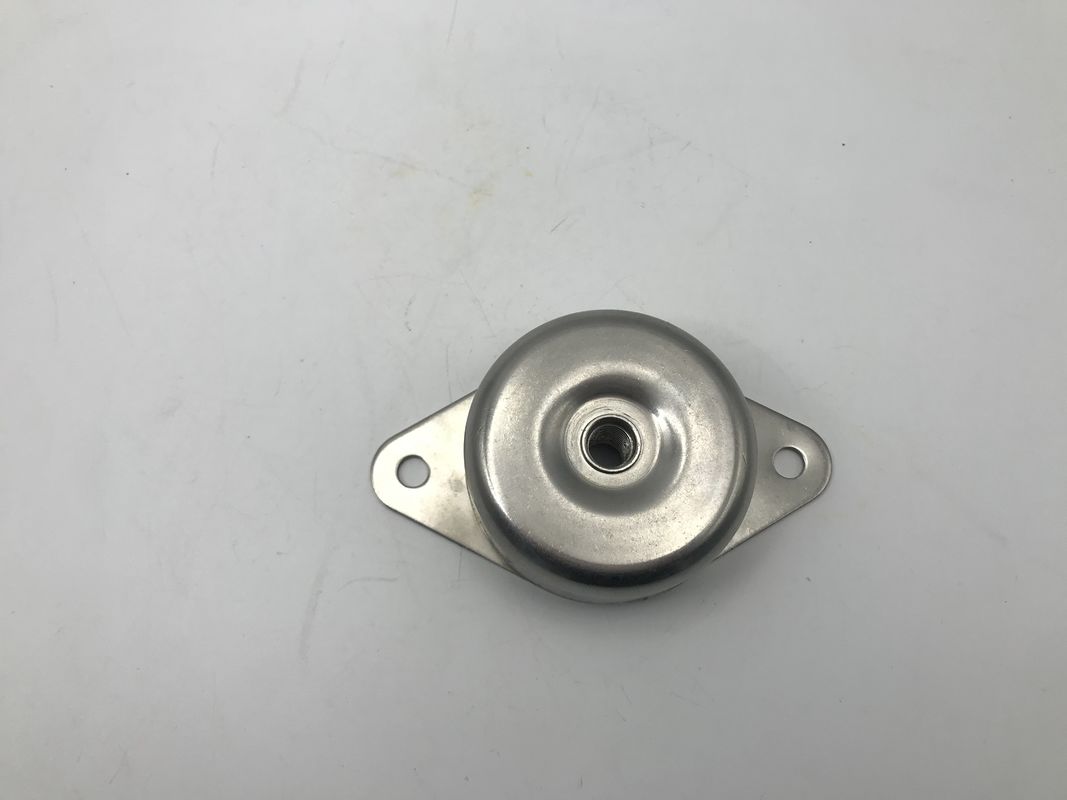 Aislador de vibración de cuerda de alambre de acero inoxidable a prueba de moho con par de resortes para una amplia frecuencia de trabajo